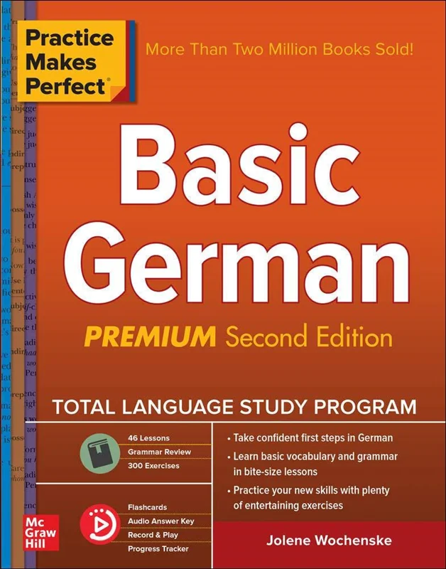 کتاب آلمانی بیسیک جرمن Practice Makes Perfect Basic German