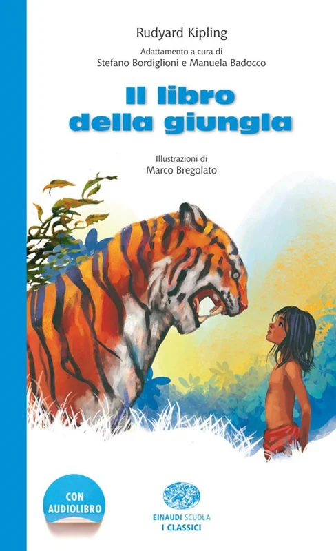 کتاب داستان کتاب جنگل به ایتالیایی Il Libro Della Giungla