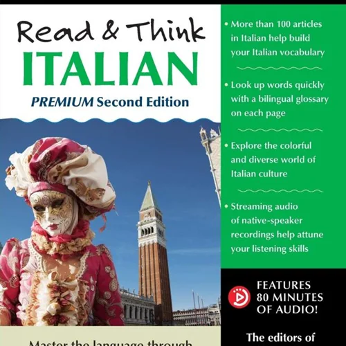 کتاب ایتالیایی Read and Think Italian Second Edition