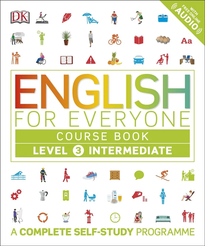 کتاب انگلیسی برای همه English for Everyone Course Book Level 3 Intermediate