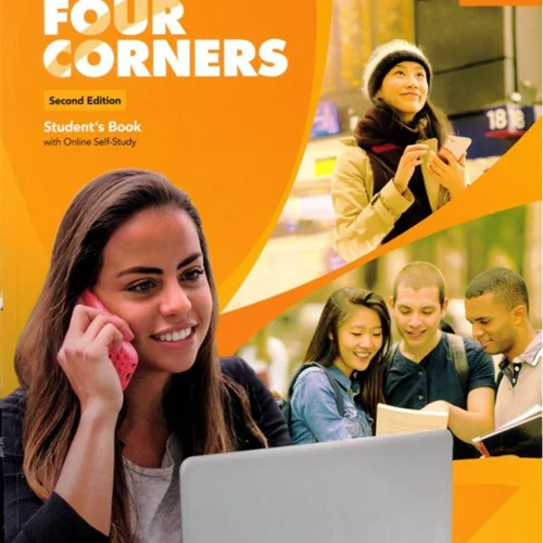 کتاب انگلیسی فور کرنرز Four Corners 2nd 1 SB+WB+DVD