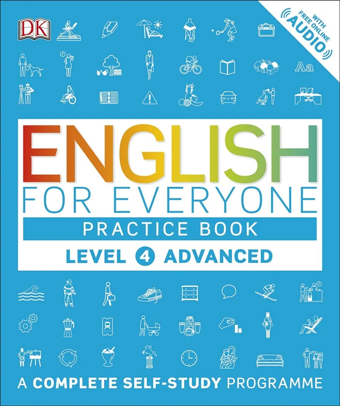 کتاب انگلیسی برای همه English for Everyone Practice Book Level 4 Advanced