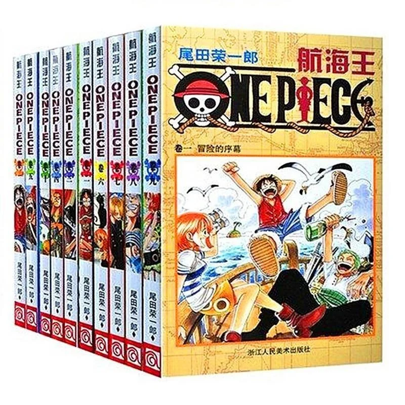 خرید مانگا One Piece مانگای وان پیس به زبان انگلیسی 101 جلدی