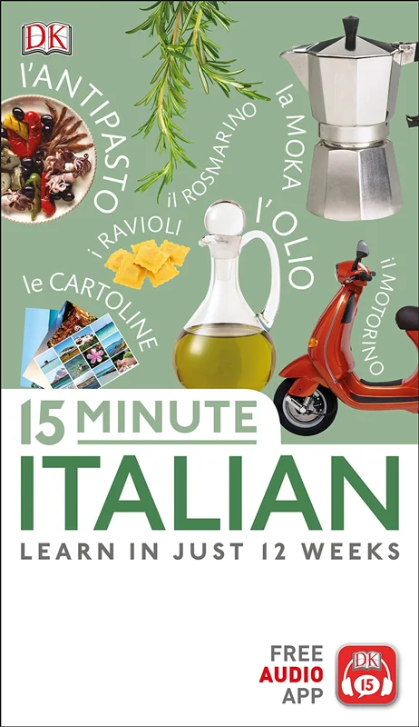 خرید کتاب ایتالیایی در 15 دقیقه 15Minute Italian