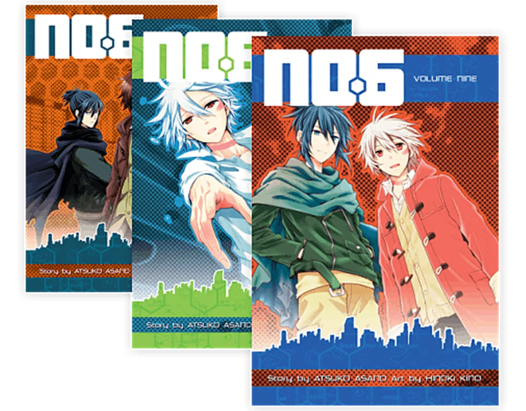 مانگا No.6 به زبان انگلیسی