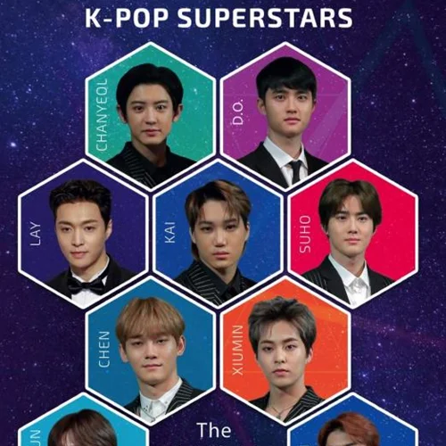 کتاب اکسو EXO KPop Superstars