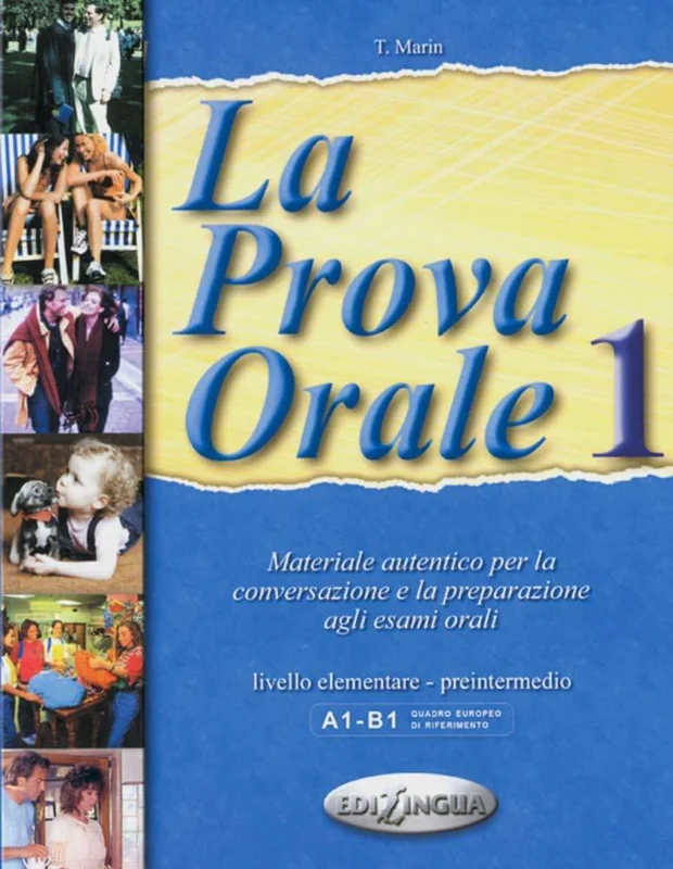 کتاب ایتالیایی La Prova Orale 1 Livello elementare-intermedio