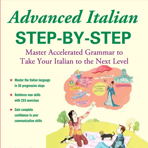 کتاب زبان ایتالیایی Advanced Italian Step by Step