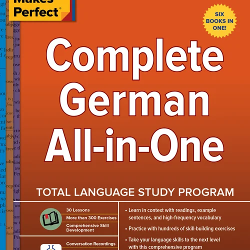 کتاب آلمانی کامپلیت جرمن آل این وان Practice Makes Perfect Complete German All in One