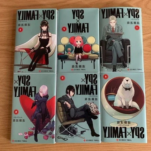 خرید مانگای ژاپنی Spy x Family مانگا خانواده x جاسوس به زبان ژاپنی  10  جلدی