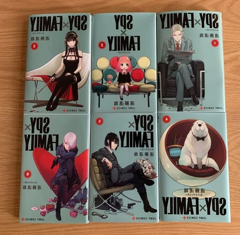 خرید مانگای ژاپنی Spy x Family مانگا خانواده x جاسوس به زبان ژاپنی  10  جلدی