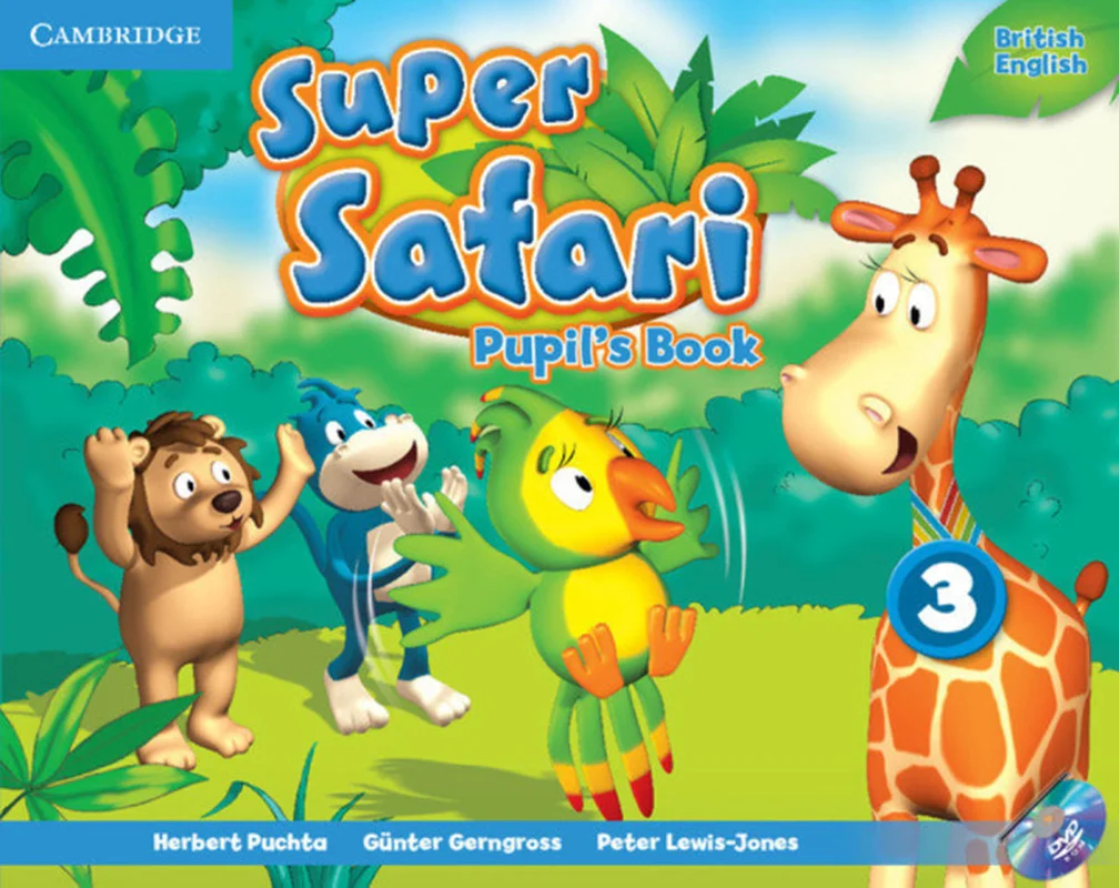 خرید کتاب آموزش انگلیسی کودکان super safari 3 British کتاب سوپر سافاری سه