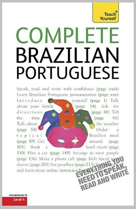 خرید کتاب پرتغالی برزیلی Complete Brazilian Portuguese A Teach Yourself Guide