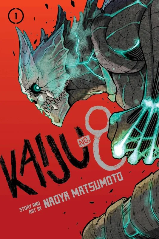 مانگای هیولای شماره ۸ - مانگا Kaiju no 8 به زبان انگلیسی 8 جلدی