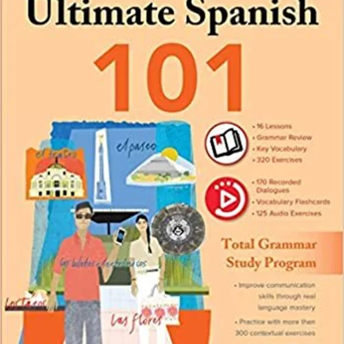 کتاب خوداموز اسپانیایی The Ultimate Spanish 101
