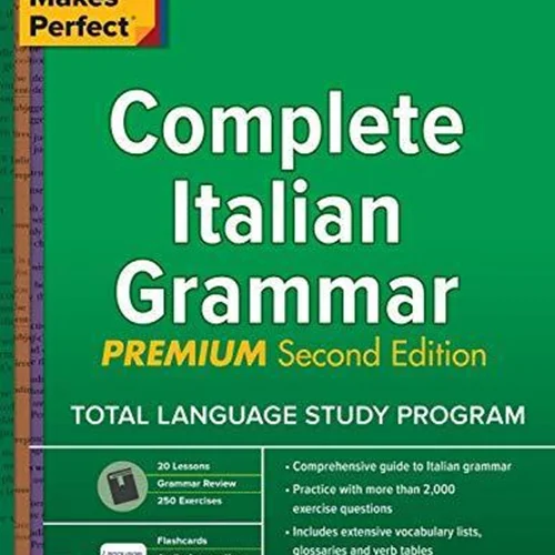 کتاب گرامر ایتالیایی کامپلیت ایتالین گرامر Practice Makes Perfect Complete Italian Grammar