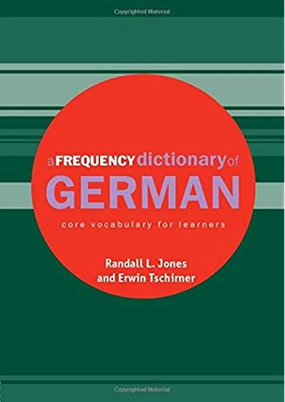 کتاب لغات پرکاربرد آلمانی A Frequency Dictionary of German