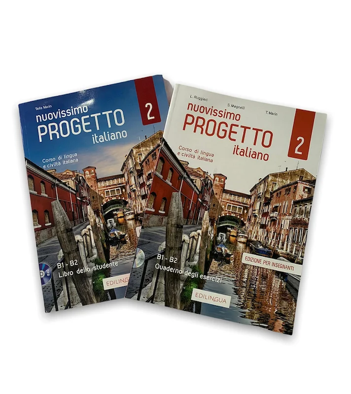 کتاب ایتالیایی Nuovissimo Progetto italiano 2 (B1-B2)