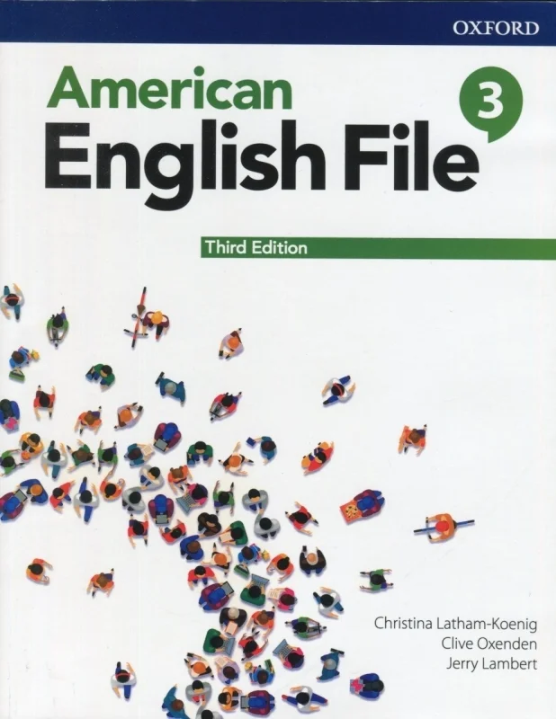 کتاب امریکن انگلیش فایل سه ویرایش سوم American English File 3rd 3 SB+WB+DVD