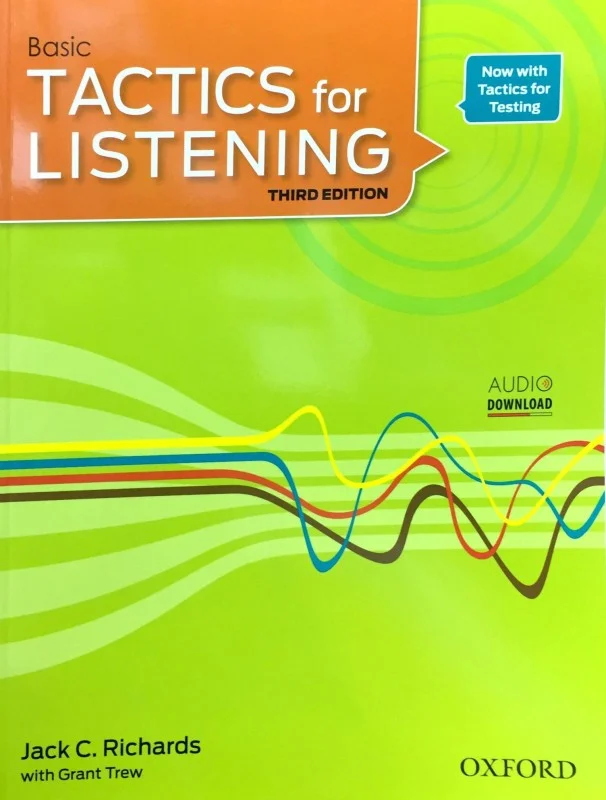 کتاب تکتیس فور لیسنینگ Basic Tactics for Listening Third Edition
