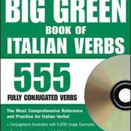 کتاب افعال ایتالیایی The Big Green Book of Italian Verbs