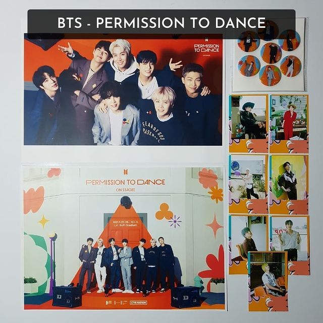 خرید پکیج کنسرت Permission to Dance بی تی اس BTS