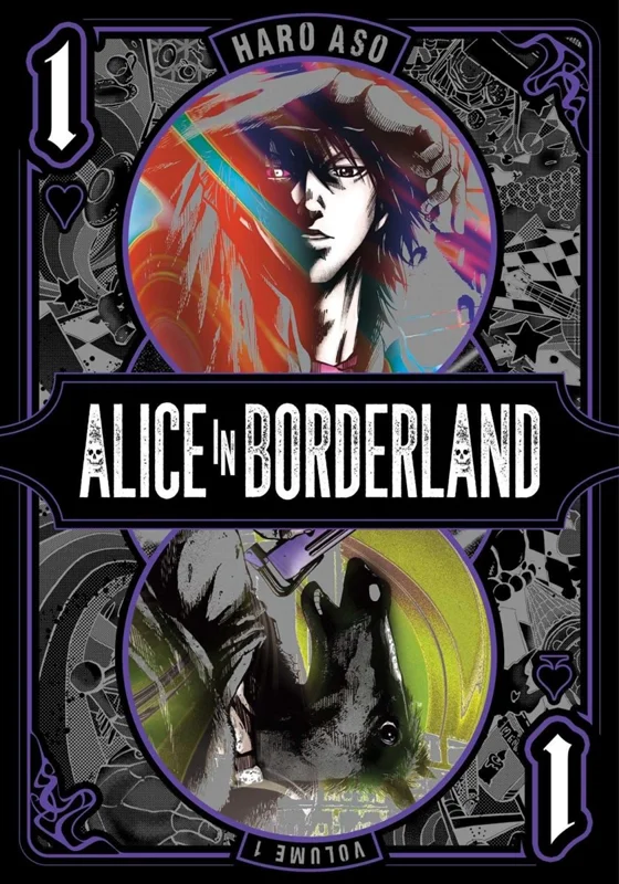 مانگا Alice in Borderland مانگا آلیس در سرزمین مرزی به انگلیسی  4 جلدی