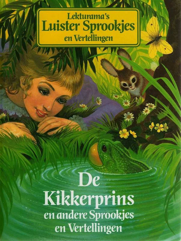 کتاب داستان هلندی تصویری شاهزاده قورباغه De Kikkerprins