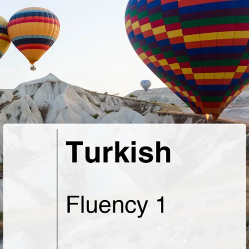 کتاب آموزش ترکی فلوانسی Glossika Mass Sentences Turkish Fluency 1