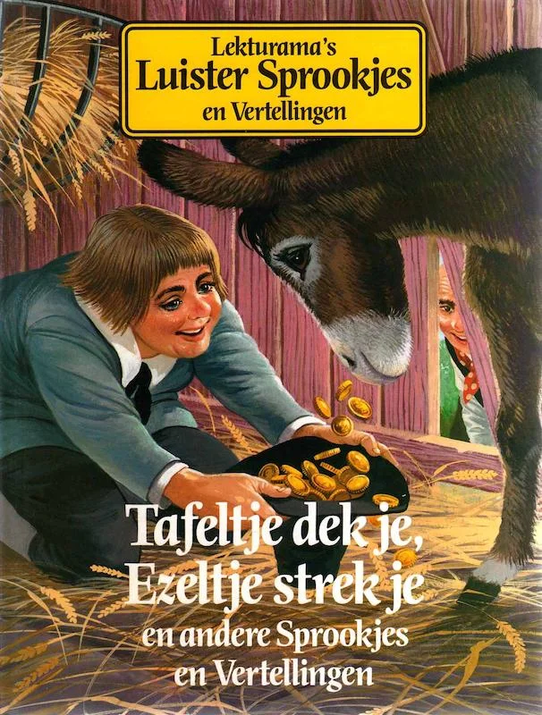 کتاب داستان هلندی تصویری Tafeltje Dekje Ezeltje Strekje