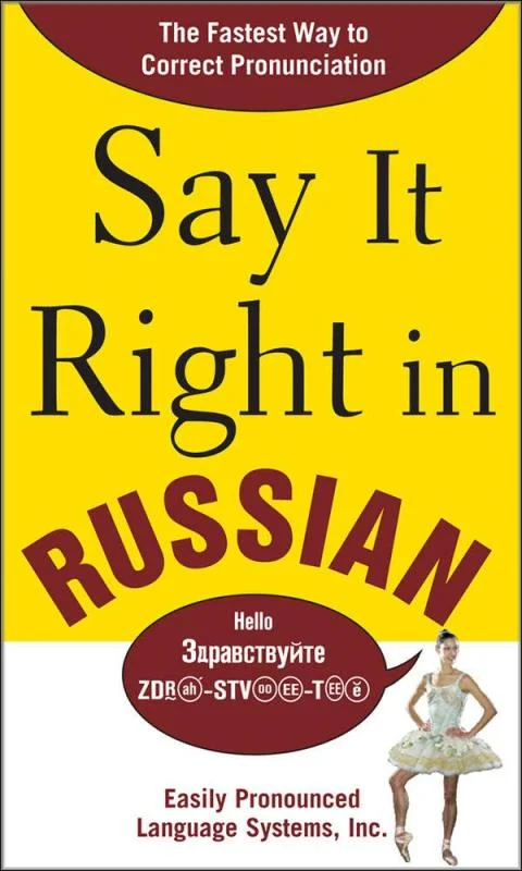 کتاب زبان روسی Say It Right in Russian