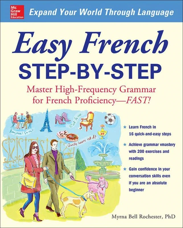 کتاب فرانسه Easy French Step by Step