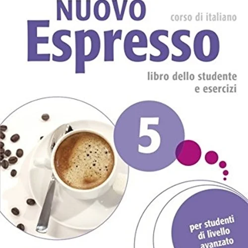 کتاب ایتالیایی نوو اسپرسو پنج Nuovo Espresso 5 Libro Studente C1 +DVD