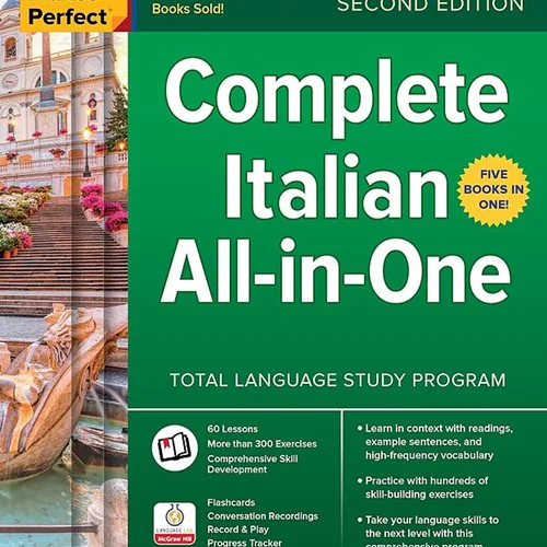 کتاب ایتالیایی Practice Makes Perfect Complete Italian All in One Second Edition
