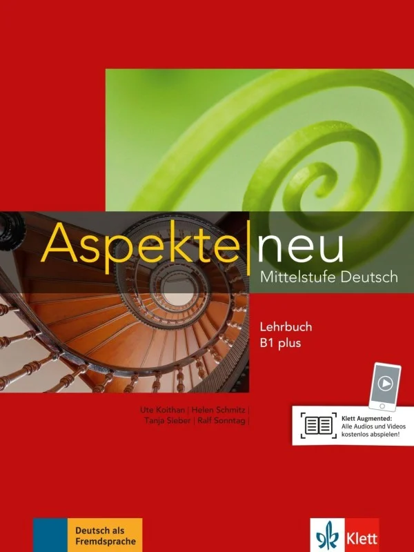 کتاب آلمانی اسپکته جدید Aspekte neu B1 kursbuch und arbeitsbuch