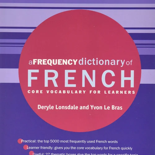 خرید کتاب فرانسه A Frequency Dictionary of French Core Vocabulary for Learners