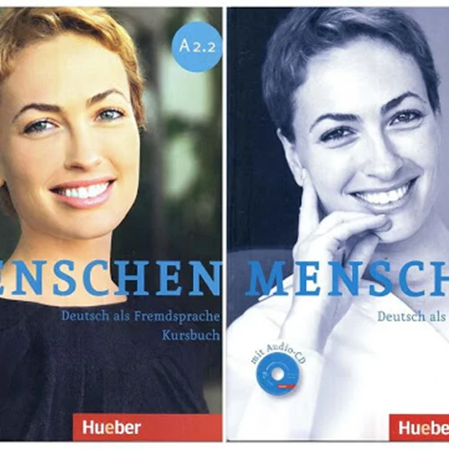 کتاب آلمانی منشن آ دو دو Menschen A2.2 kursbuch und Arbeitsbuch mit CD