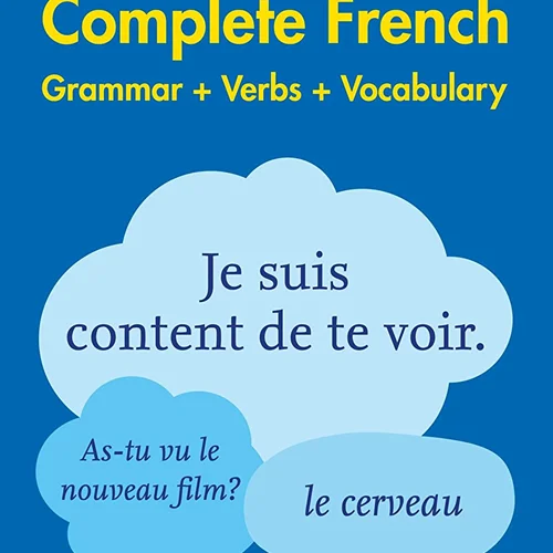 کتاب آموزش فرانسه collins Easy Learning French Complete Grammar, Verbs and Vocabulary
