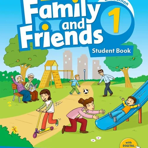 کتاب امریکن فمیلی اند فرندز یک American Family and Friends 2nd 1 SB+WB+CD+DVD