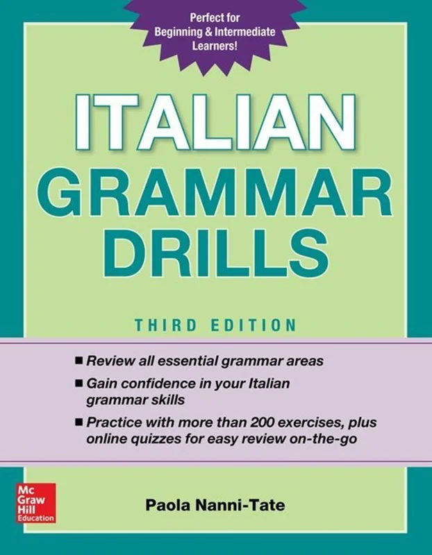 کتاب گرامر ایتالیایی Italian Grammar Drills