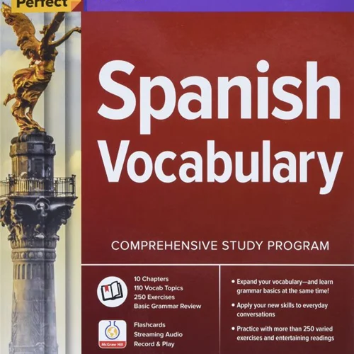 کتاب اسپانیایی Practice Makes Perfect Spanish Vocabulary Fourth Edition