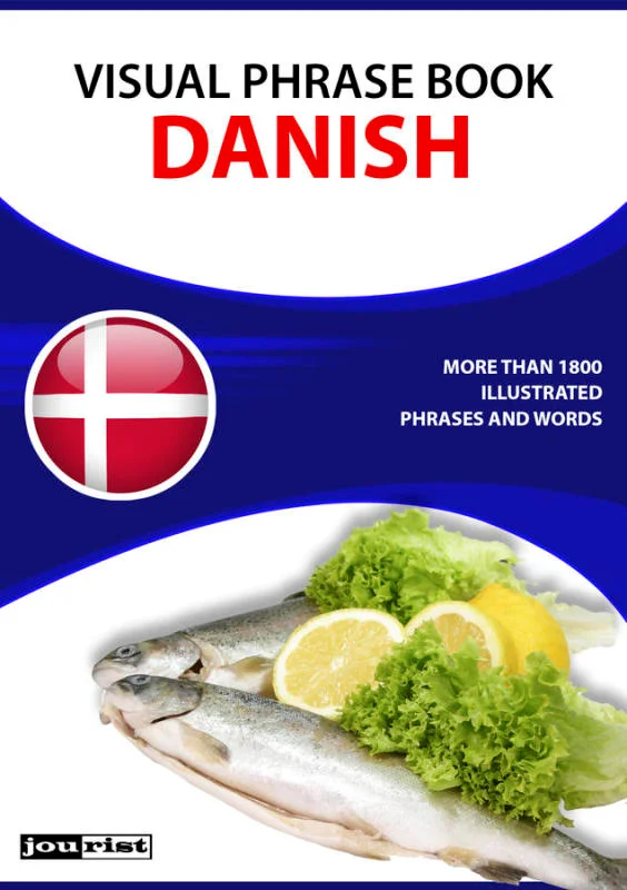کتاب زبان دانمارکی Visual Phrase Book Danish