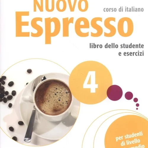 کتاب ایتالیایی نوو اسپرسو چهار Nuovo Espresso 4 Libro Studente B2 +DVD