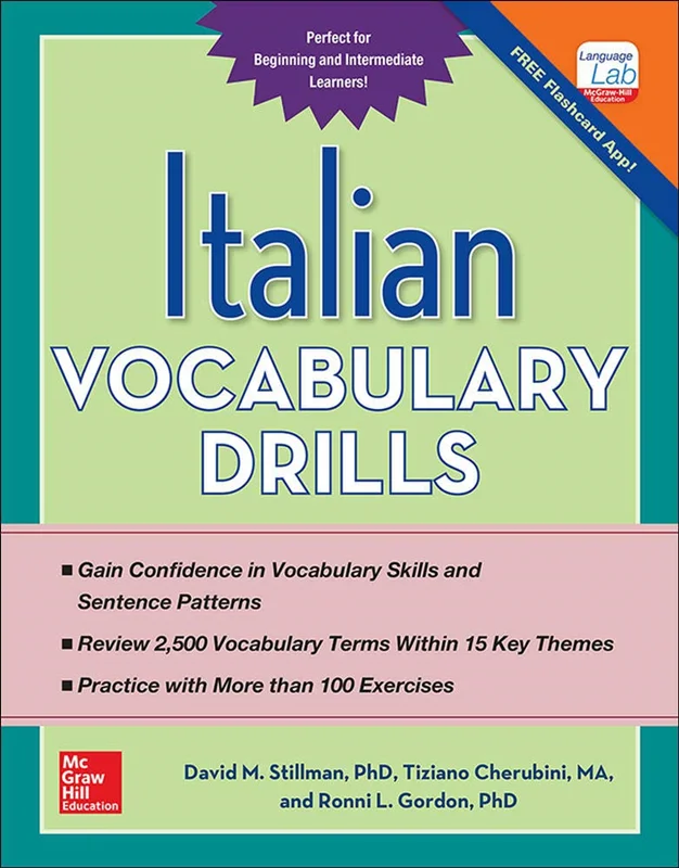 خرید کتاب زبان ایتالیایی Italian Vocabulary Drills