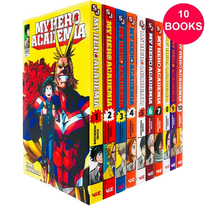 مانگا My Hero Academia مانگای آکادمی قهرمان من به زبان انگلیسی 33 جلدی
