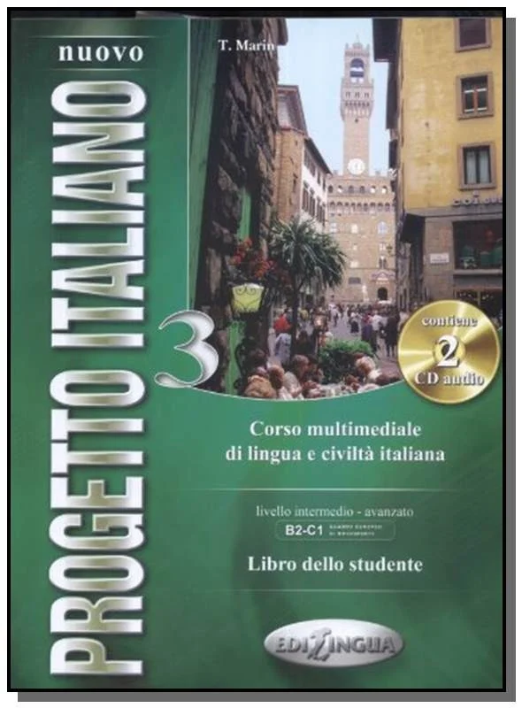 کتاب ایتالیایی نوو پروجتو جلد سه Nuovo progetto italiano 3