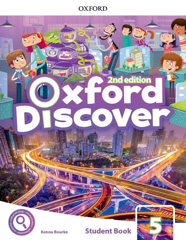 كتاب انگلیسی آکسفورد دیسکاور Oxford Discover 5 2nd - SB+WB+DVD