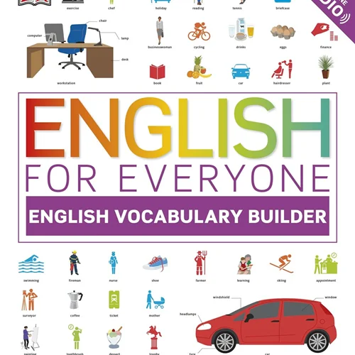 کتاب انگلیسی برای همه English for Everyone English Vocabulary Builder