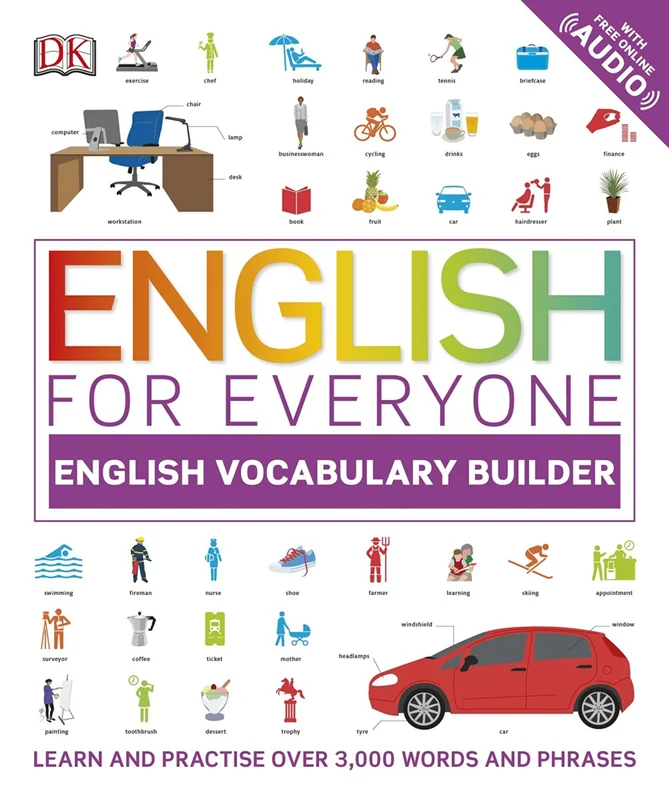کتاب انگلیسی برای همه English for Everyone English Vocabulary Builder