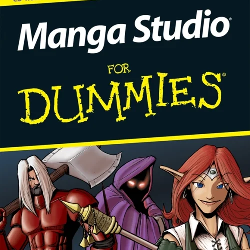 کتاب Manga Studio For Dummies مانگا استدیو فور دامیز